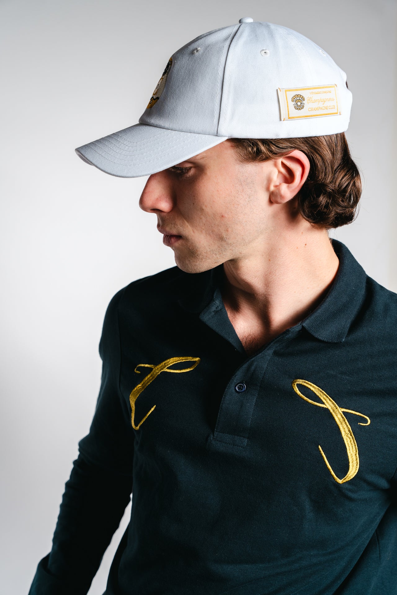 Champagneros Club Cap White