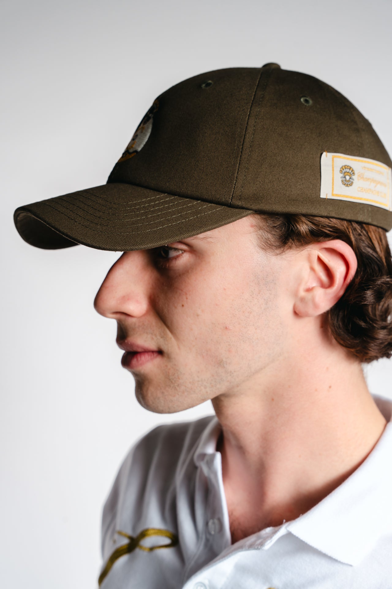 Champagneros Club Cap Olive