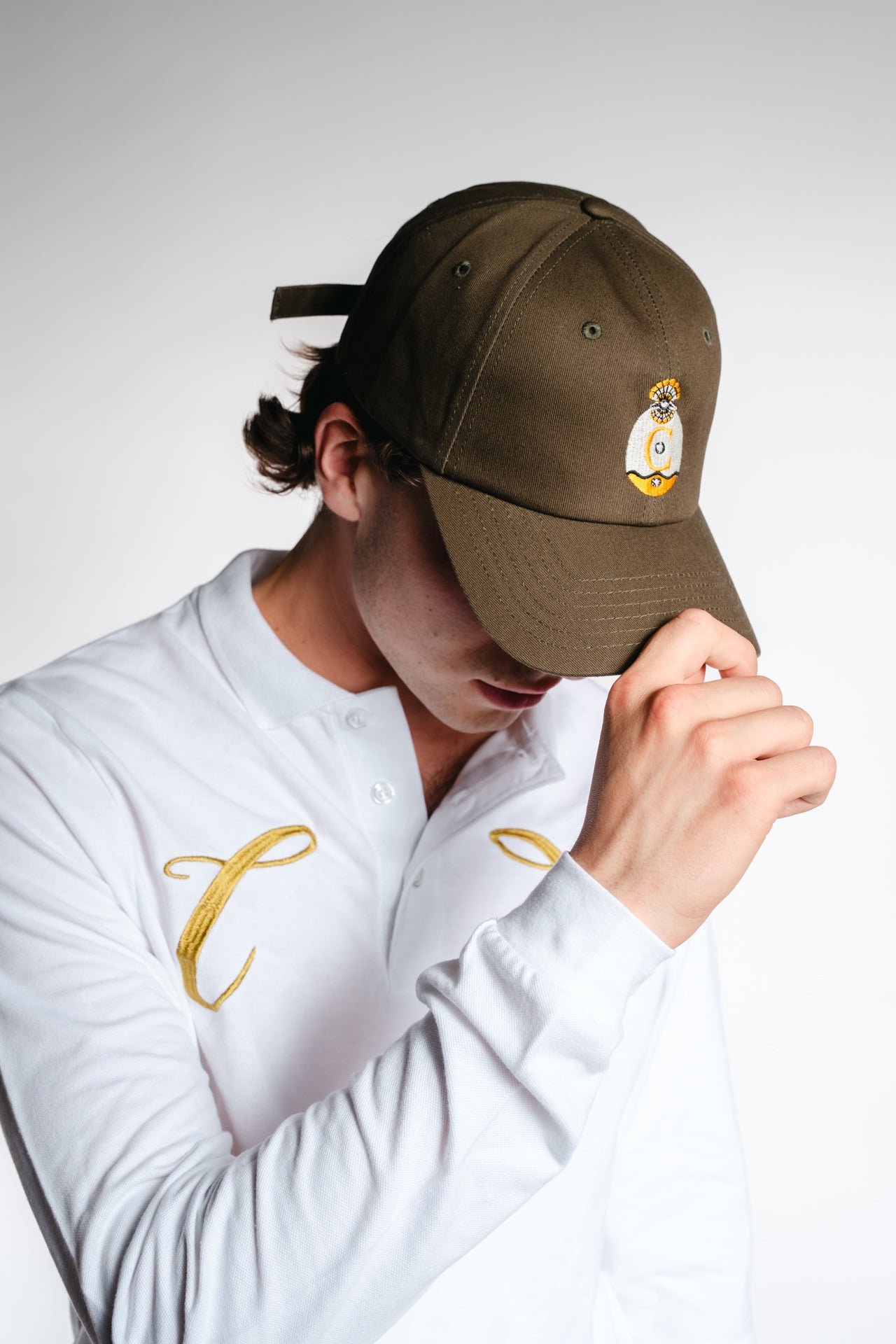 Champagneros Club Cap Olive